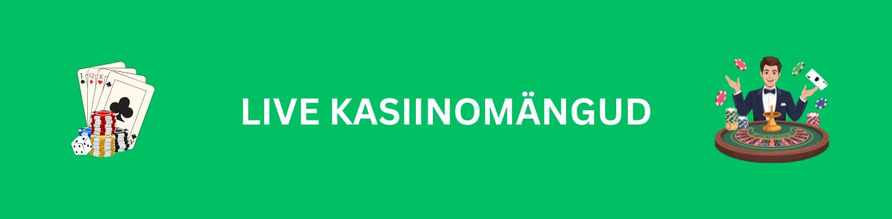 Live kasiinomängud